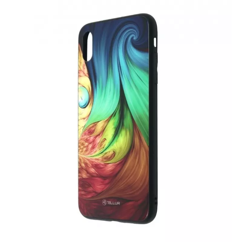 Protector de pantalla Tellur Cover Glass print para iPhone XS Max — cristal templado impreso