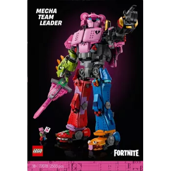 Set de construcción LEGO Team Leader Mechs 77078 — Fortnite, 2503 piezas, 1 minifigura, altura del mech 450 mm