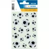 Pegatina decorativa HERMA 3434 papel negro blanco permanente 54 uds.