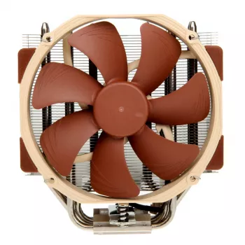 Componente de refrigeración para ordenador Noctua NH-U14S disipador de procesador 12 cm marrón, acero inoxidable