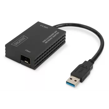 Adaptador de red SFP Digitus DN-3026 USB 3.0 Gigabit
