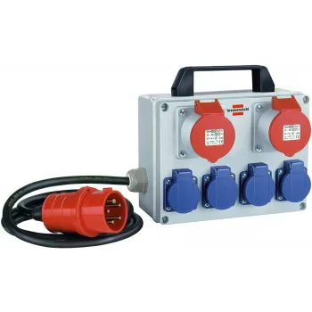 Unidad distribuidora de corriente Brennenstuhl BKV 2/4 T IP44