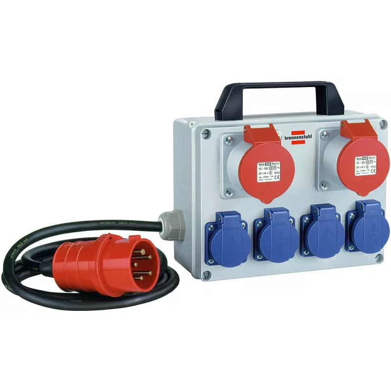 Unidad distribuidora de corriente Brennenstuhl BKV 2/4 T IP44