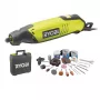 RYOBI EHT150V Amoladora recta 150W, set con 115 accesorios