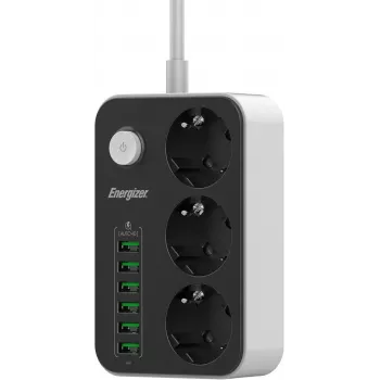 Batería portátil Energizer EPB2500W00EU 2500mAh diseño compacto, salida USB