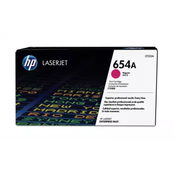 Tóner original HP 654A LaserJet magenta
