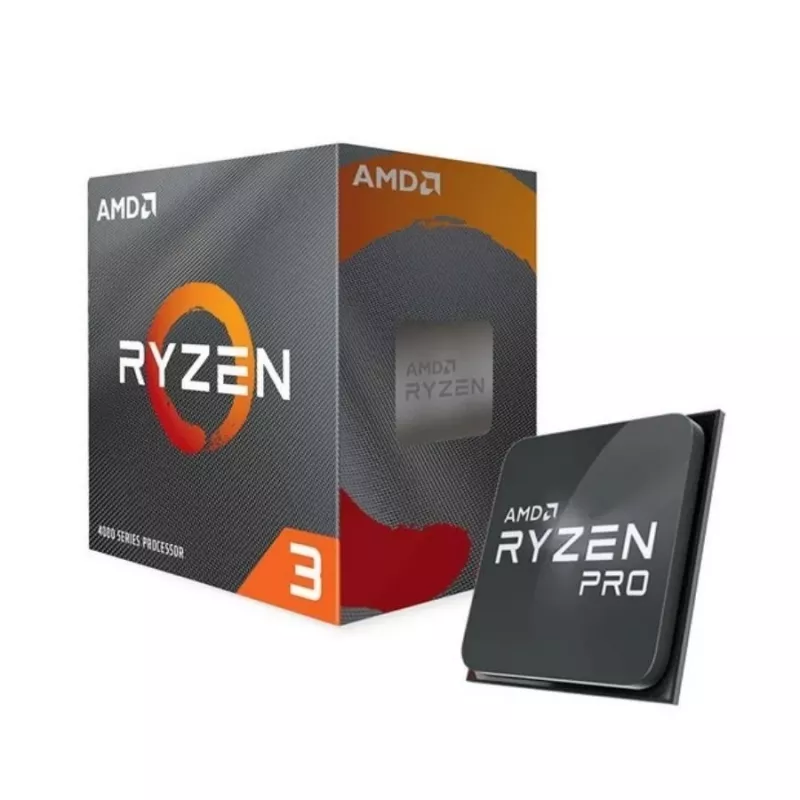 Procesador AMD Ryzen 3 4300G 4C/8T, 3,8-4,0 GHz, 4 MB, 65 W, AM4, Box