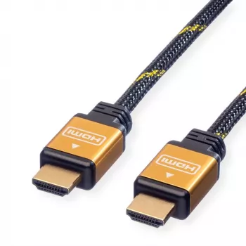 ROLINE Gold cable HDMI High Speed, ST-ST 2,0m (11.04.5562)