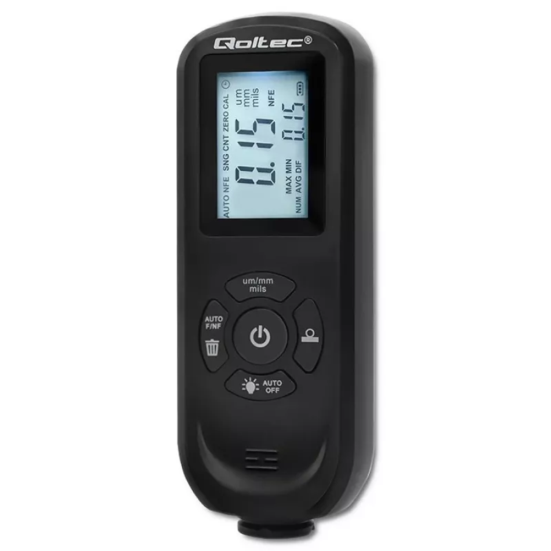 Medidor de espesor de capas QOLTEC 50646 LCD 0–2000 µm