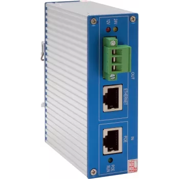 Splitter Ethernet PoE++ Exsys EX-60321, 10/100/1000 Mbps, salida 24 V DC 2 A