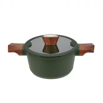 Olla de cocción RESTO 93703, olla 24 cm de diámetro, 4,6 l de capacidad