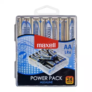 Pila alcalina MAXELL LR6 VALUE BOX, 24 uds.