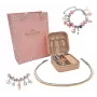 Set de manualidades de cuentas y pulseras Extralink 66 piezas con bolsa de almacenamiento