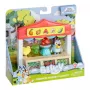 Set de figuras de juguete TMTOYS Mini Bluey tienda de alimentos BLU17555 - set de minifiguras para jugar
