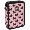 Estuche escolar de dos pisos con accesorios Coolpack Jumper XL Doggies