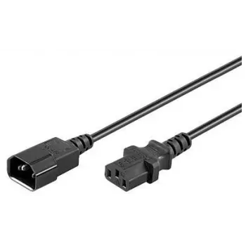 Alargador de corriente Microconnect PE040670 7 m 1 toma de CA negro