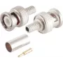 Conector macho de vídeo BNC ShiverPeaks 98802-1 para RG59, crimp, 75 Ω