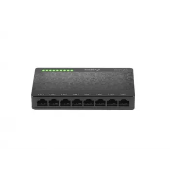LANBERG DSP1-0108 switch Lanberg DSP1-0108 8 puertos 100MB/S de sobremesa