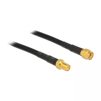Cable coaxial DeLOCK CFD200 3 m RP-SMA negro