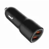 Cargador de coche para dispositivos móviles Gembird TA-UC-A2QC36-CAR-01, 36 W, 12–24 V, mechero, negro