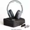Auriculares Skullcandy Crusher Evo — con cable y Bluetooth, gris, 40 h de batería, USB-C, AUX, plegables