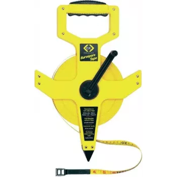 Cinta métrica para ingenieros topógrafos C.K. 100 m (T3565 330)