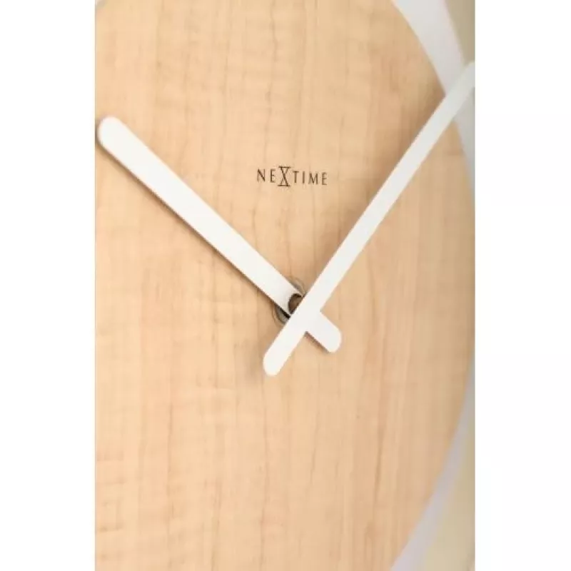NeXtime Reloj 3046 Wood Loop, Ø30 cm, pared, madera