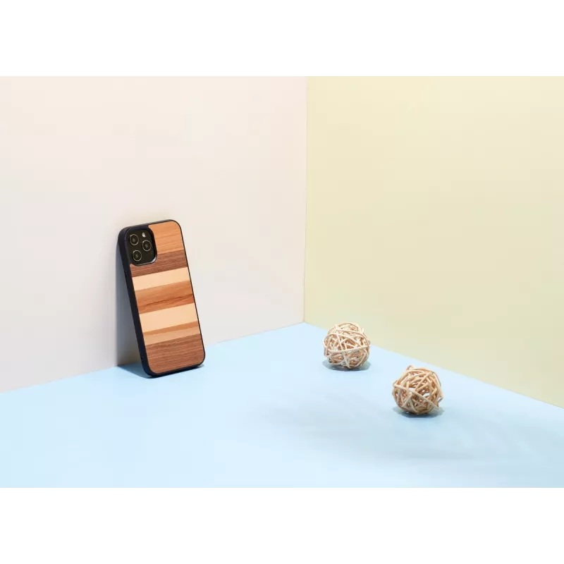 Funda para móvil man and wood para iPhone 12 Pro Max, arena negra