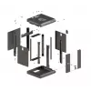 Rack de montaje en pared Lanberg WF11-3306-10B 6U negro capacidad 30 kg