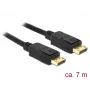 Cable DisplayPort DeLOCK 84860 7 m negro