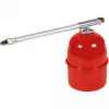 Set de aire comprimido Professional, 5 piezas, pistola pulverizadora Plata/Rojo