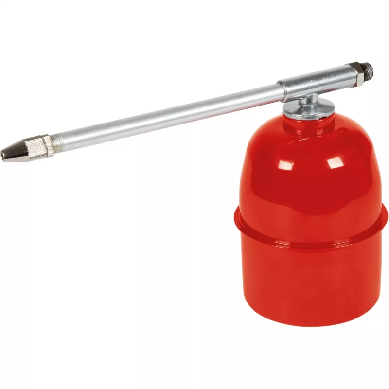 Set de aire comprimido Professional, 5 piezas, pistola pulverizadora Plata/Rojo