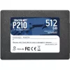 SSD SATA III de 2,5 pulgadas PATRIOT P210 512 GB – 500 MB/s lectura, 400 MB/s escritura