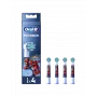Oral-B EB10-4 Kids Spider-Man cabezales de cepillo de repuesto, 4 uds.