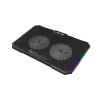 Base refrigeradora para portátil FURY GUNBAI G3 14,1–17,3 pulgadas con 2 ventiladores, iluminación RGB, 2× USB