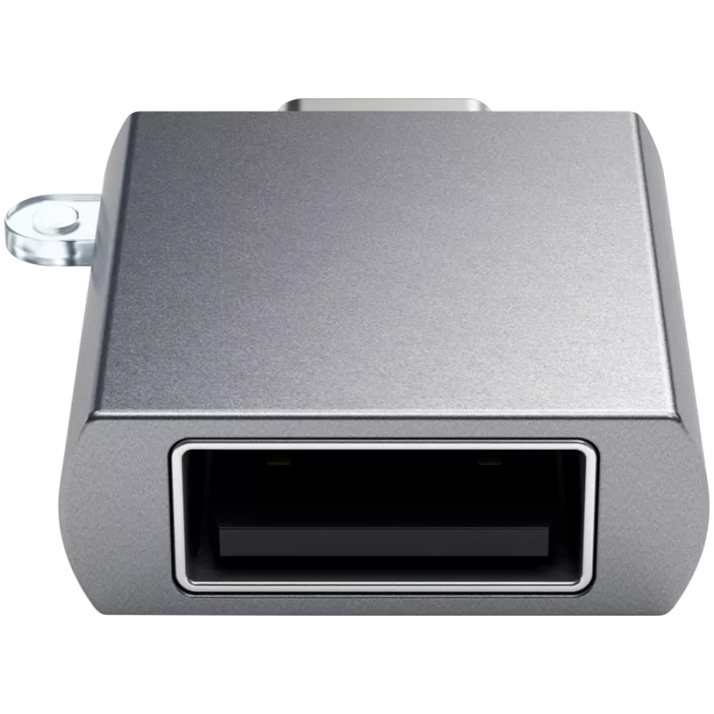 Adaptador Satechi USB-C a USB 3.0 Space Gray diseño elegante y alta calidad - diseño compacto - - - (179979)