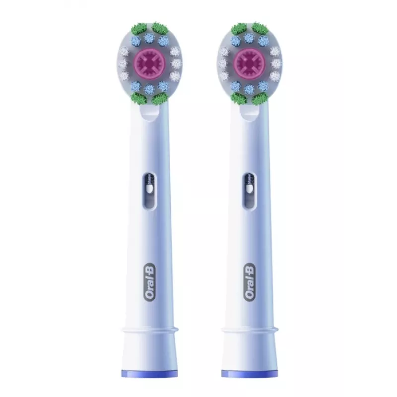 Cepillos de recambio Oral-B 3D WHITE EB18-2 – cepillos de repuesto, pack de 2