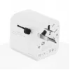 Adaptador de viaje universal GEMBIRD TPA-EU2A12-01-W 12W fuente de alimentación USB para tomas internacionales