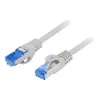 Cable de red LANBERG Cat6a S/FTP PCF6A-10CC-0300-S RJ-45 3 m gris, LSZH, 500 MHz, CCA, Ø6 mm