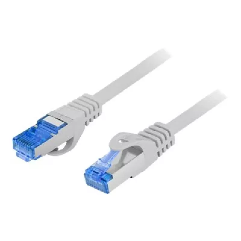Cable de red LANBERG Cat6a S/FTP PCF6A-10CC-0300-S RJ-45 3 m gris, LSZH, 500 MHz, CCA, Ø6 mm