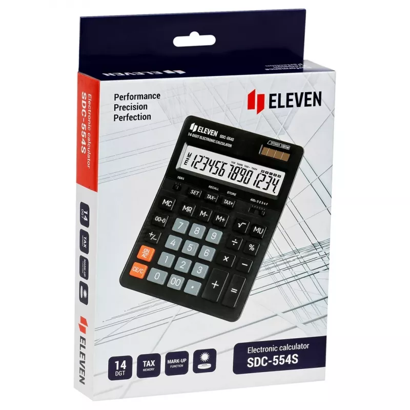 Eleven calculadora de oficina SDC-554S