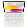 Teclado con funda Apple Magic MQDP3RS/A QWERTY ruso inalámbrico con trackpad