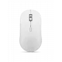 Ratón Lenovo Yoga ambidiestro Bluetooth óptico 4000 DPI blanco, 8 botones, rueda
