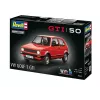 Modelo de coche de plástico REVELL VW Golf1 GTI 50 años escala 1:24