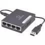 Switch de red Renkforce 1423415 – 4 puertos 1 Gbit/s con alimentación por USB