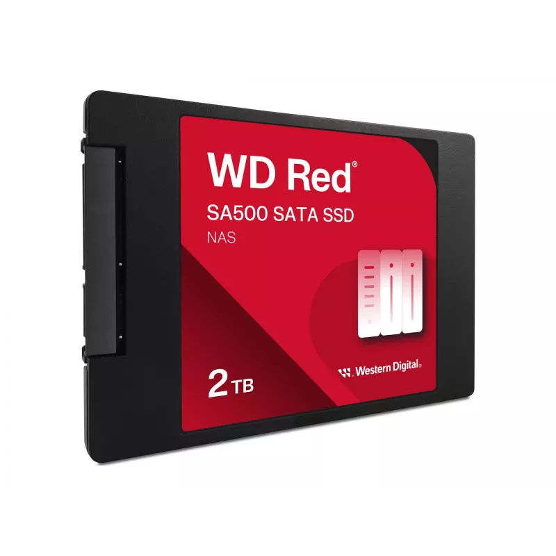 Unidad SSD Western Digital Red SA500 2TB 2,5 pulgadas SATA III, 3D-NAND, NAS