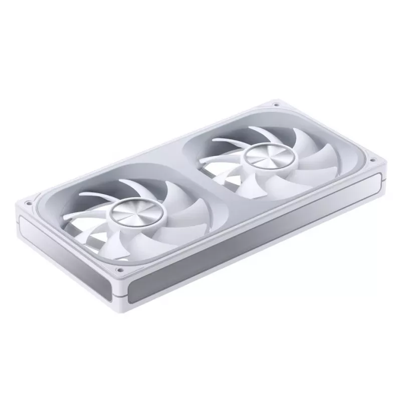Ventilador Jonsbo ZA-240, PWM, ARGB - 240 mm, blanco