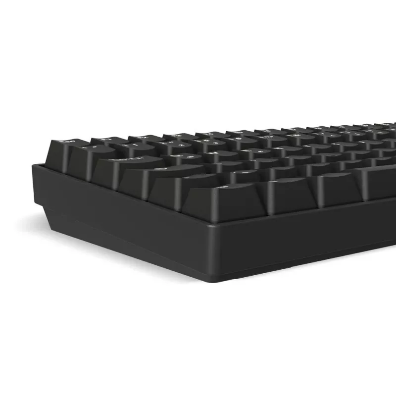 Teclado gaming mecánico Sharkoon Skiller SGK50S3 PBT negro amarillo RGB