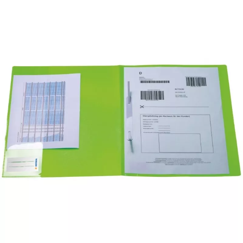 HERMA 19639 Archivador Polipropileno Verde A4 240x310 mm