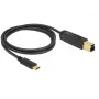 Cable USB DeLOCK 83675 USB 3.2 Gen 2 1 m USB C USB B negro